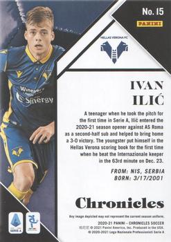 2020-21 Panini Chronicles - Chronicles Serie A #15 Ivan Ilic Back