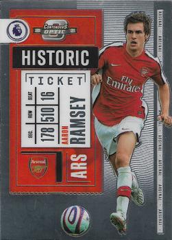 2020-21 Panini Chronicles - Contenders Historic Rookie Ticket Premier League #5 Aaron Ramsey Front
