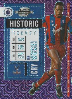 2020-21 Panini Chronicles - Contenders Historic Rookie Ticket Premier League Purple Mojo #3 Ian Wright Front