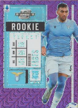 2020-21 Panini Chronicles - Contenders Rookie Ticket Serie A Purple Mojo #2 Mohamed Fares Front