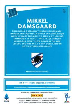 2020-21 Panini Chronicles - Donruss Rated Rookies Serie A #10 Mikkel Damsgaard Back