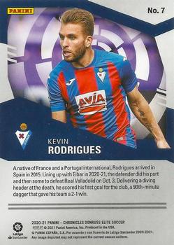 2020-21 Panini Chronicles - Elite La Liga #7 Kevin Rodrigues Back
