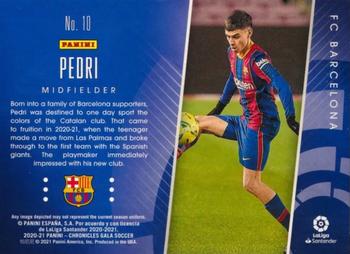 2020-21 Panini Chronicles - Gala Rookies La Liga #10 Pedri Back