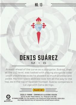 2020-21 Panini Chronicles - Illusions La Liga #13 Denis Suarez Back