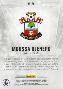 2020-21 Panini Chronicles - Illusions Premier League #24 Moussa Djenepo Back