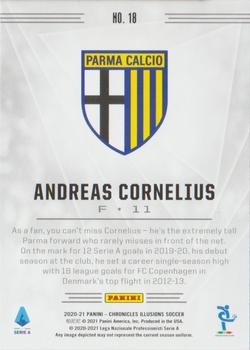 2020-21 Panini Chronicles - Illusions Serie A #18 Andreas Cornelius Back