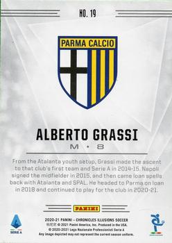 2020-21 Panini Chronicles - Illusions Serie A #19 Alberto Grassi Back