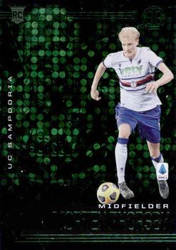 2020-21 Panini Chronicles - Illusions Serie A Green Circles #25 Morten Thorsby Front