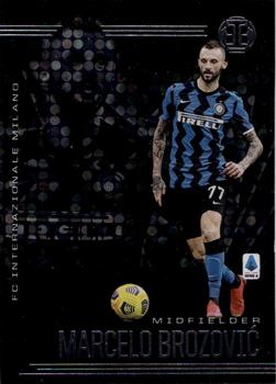 2020-21 Panini Chronicles - Illusions Serie A Silver Circles #13 Marcelo Brozovic Front
