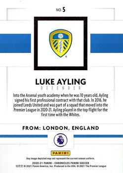 2020-21 Panini Chronicles - Panini Premier League #5 Luke Ayling Back