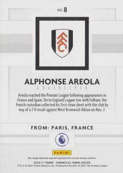 2020-21 Panini Chronicles - Panini Premier League #8 Alphonse Areola Back