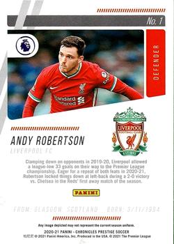2020-21 Panini Chronicles - Prestige Premier League #1 Andy Robertson Back