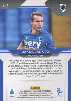 2020-21 Panini Chronicles - Prizm Serie A #4 Jakub Jankto Back