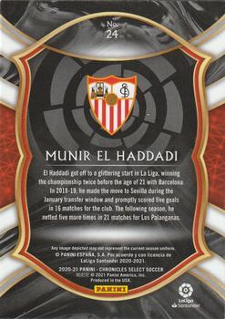 2020-21 Panini Chronicles - Select La Liga #24 Munir El Haddadi Back