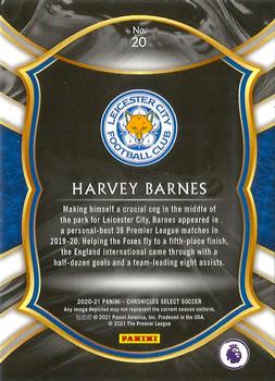 2020-21 Panini Chronicles - Select Premier League #20 Harvey Barnes Back