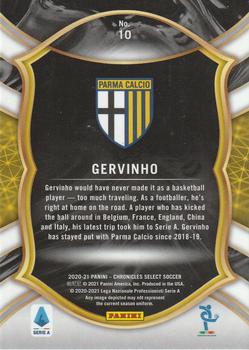 2020-21 Panini Chronicles - Select Serie A #10 Gervinho Back