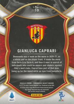 2020-21 Panini Chronicles - Select Serie A #19 Gianluca Caprari Back