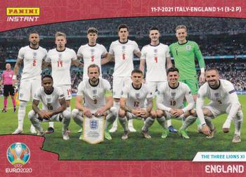2021 Panini Instant Euro 2020 #63 England Front
