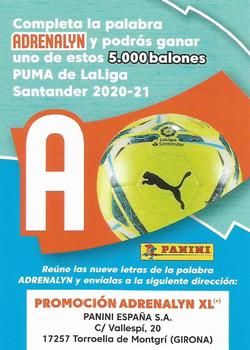 2020-21 Panini Adrenalyn XL La Liga Santander - Adrenalyn Letras #NNO A Front