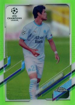 2020-21 Topps Chrome UEFA Champions League - Neon Green #40 Hiroki Sakai Front