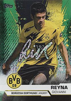 2020-21 Topps BVB Team Set - Green Holo #25 Giovanni Reyna Front