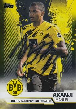2020-21 Topps BVB Team Set - Yellow #9 Manuel Akanji Front