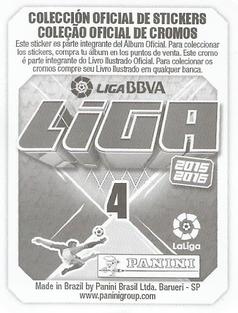2015-16 Panini LaLiga BBVA Stickers (Brazil) #4 José Maria Giménez Back