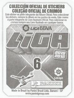 2015-16 Panini LaLiga BBVA Stickers (Brazil) #6 Filipe Luis Back