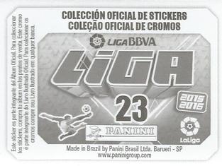 2015-16 Panini LaLiga BBVA Stickers (Brazil) #23 Estadio Vicente Calderón Back