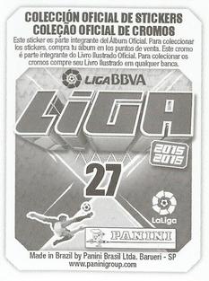 2015-16 Panini LaLiga BBVA Stickers (Brazil) #27 Griezmann / Correa / Jackson / Vietto / Fernando Torres Back