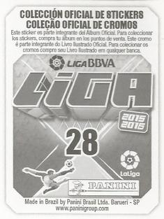 2015-16 Panini LaLiga BBVA Stickers (Brazil) #28 Griezmann / Correa / Jackson / Vietto / Fernando Torres Back