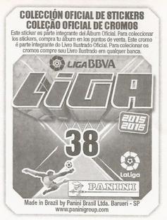2015-16 Panini LaLiga BBVA Stickers (Brazil) #38 Escudo Back