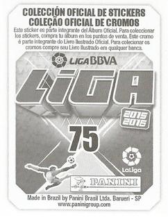 2015-16 Panini LaLiga BBVA Stickers (Brazil) #75 Escudo Back