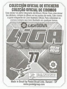 2015-16 Panini LaLiga BBVA Stickers (Brazil) #77 Danilo Back