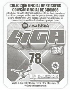 2015-16 Panini LaLiga BBVA Stickers (Brazil) #78 Varane Back