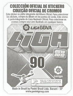 2015-16 Panini LaLiga BBVA Stickers (Brazil) #90 Casemiro Back