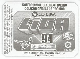 2015-16 Panini LaLiga BBVA Stickers (Brazil) #94 Cristiano Ronaldo Back