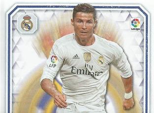 2015-16 Panini LaLiga BBVA Stickers (Brazil) #94 Cristiano Ronaldo Front