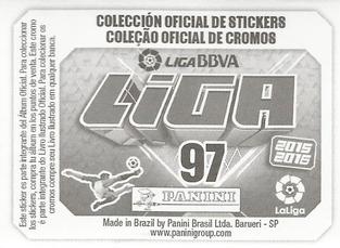 2015-16 Panini LaLiga BBVA Stickers (Brazil) #97 Santiago Bernabeu Stadium Back