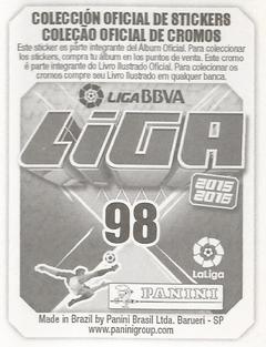 2015-16 Panini LaLiga BBVA Stickers (Brazil) #98 Equipo Back