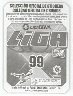 2015-16 Panini LaLiga BBVA Stickers (Brazil) #99 Equipo Back