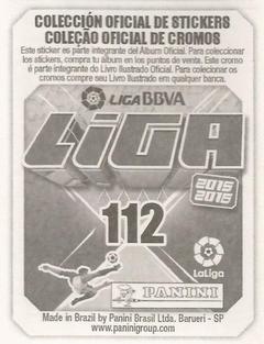 2015-16 Panini LaLiga BBVA Stickers (Brazil) #112 Escudo Back