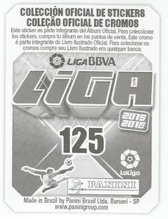 2015-16 Panini LaLiga BBVA Stickers (Brazil) #125 Andreolli Back