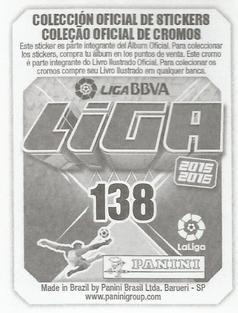 2015-16 Panini LaLiga BBVA Stickers (Brazil) #138 André Gomes Back