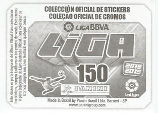 2015-16 Panini LaLiga BBVA Stickers (Brazil) #150 Escudo / Gorka Iraizoz Back