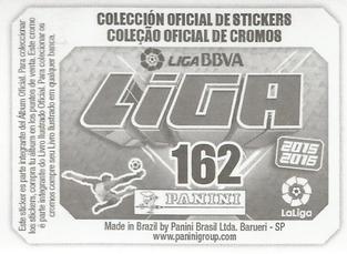 2015-16 Panini LaLiga BBVA Stickers (Brazil) #162 Escudo / Sergio Alvarez Back