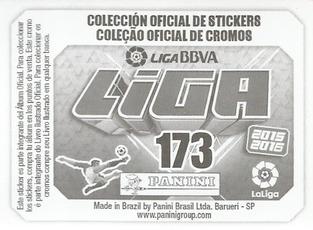 2015-16 Panini LaLiga BBVA Stickers (Brazil) #173 Jonathan Rodríguez / Lucas Pérez Back