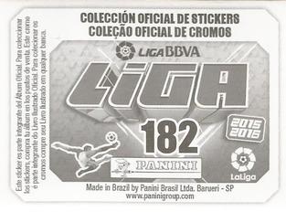 2015-16 Panini LaLiga BBVA Stickers (Brazil) #182 Roco / Duarte Back