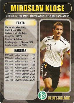 2008-11 Boing Superstars #28 Miroslav Klose Back