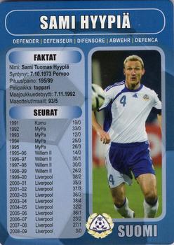 2008-11 Boing Superstars - 2009 Finnish Promos #F2 Sami Hyypiä Back